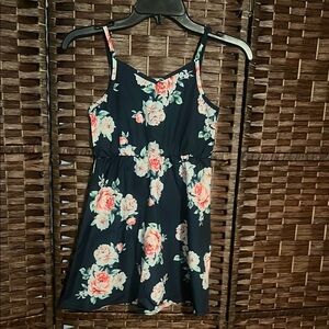 NWOT Girls Floral Sleeveless Dress